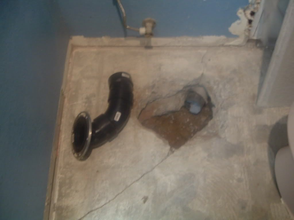 Moving Toilet on Slab