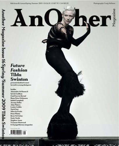 AnOther Magazine featuring Tilda Swinton