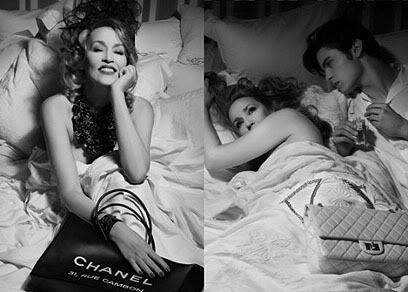 Jerry Hall para Chanel