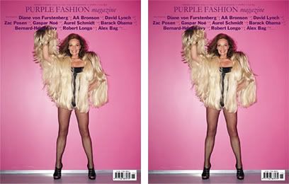 Diane Von Furstenberg for Purple Fashion Magazine
