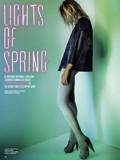Lights Of Spring com Natalia Vodianova