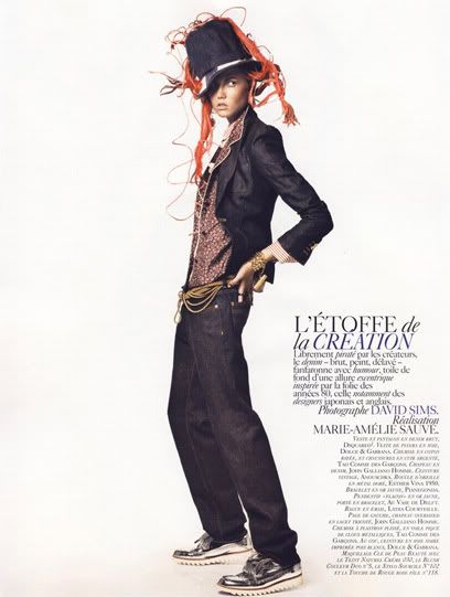 Karlie Kloss na Vogue Paris de maio