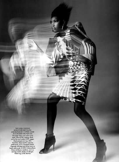 Adama Diallo para Harper's Bazaar UK