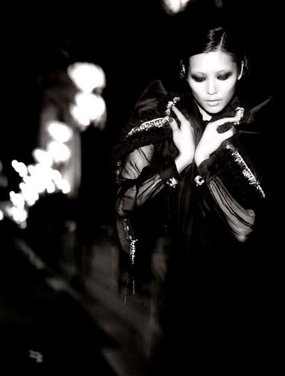 'Belle de Nuit' na Vogue China de novembro
