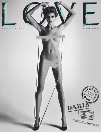 LOVE Magazine Daria Werbowy