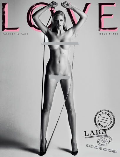 LOVE Magazine Lara Stone