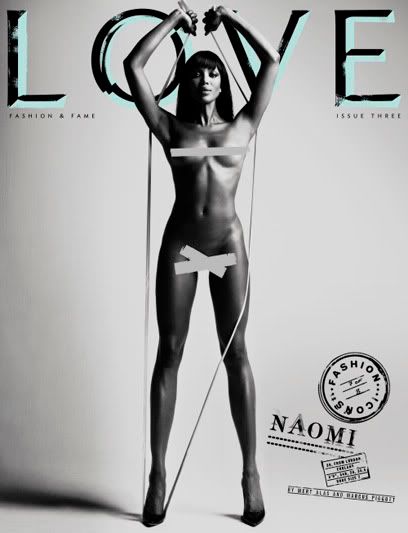LOVE Magazine Naomi Campbell