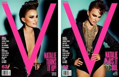 Natalie Portman fotografada por Mario Testino para a V Magazine