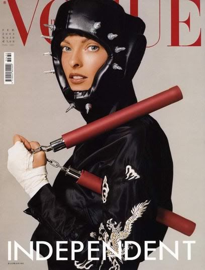 Capas da Vogue Italia por Steven Meisel publicadas em livro