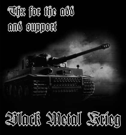 Support Black Metal Krieg