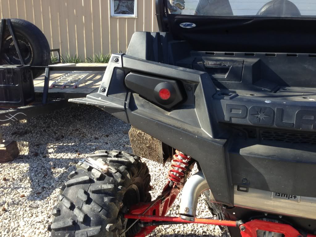 Blacked out tail lights Polaris RZR Forum RZR