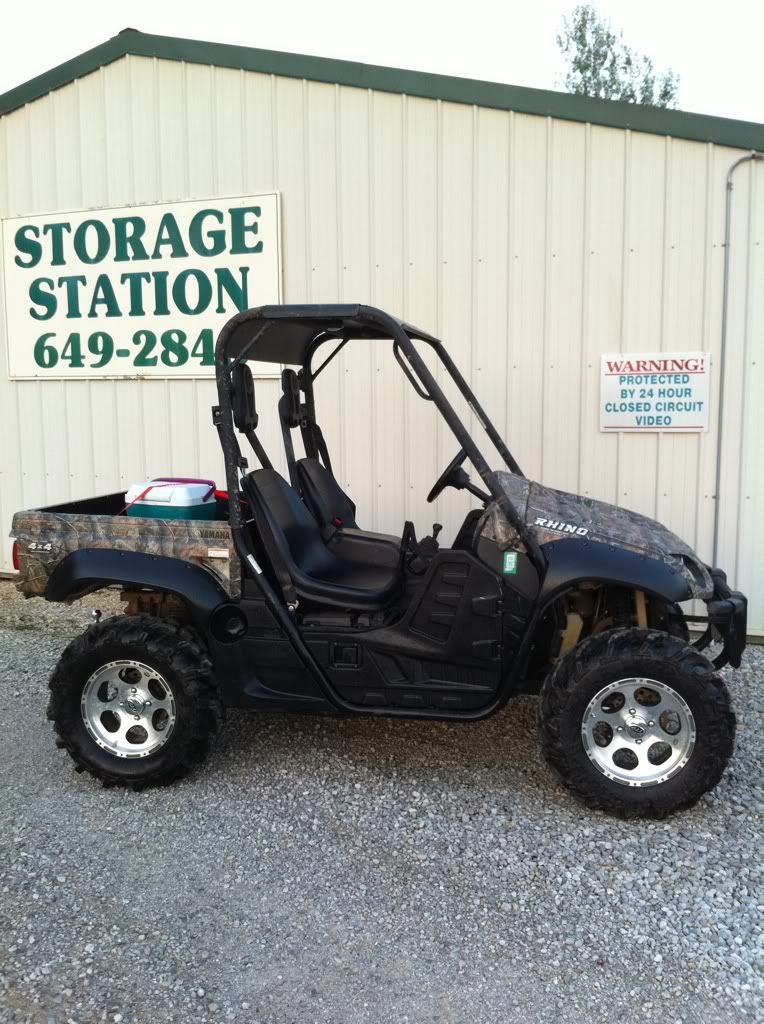 Put some much needed fender flares on Yamaha Rhino Forum