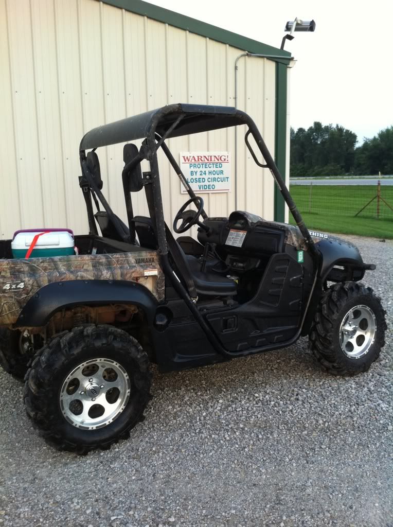 Put some much needed fender flares on Yamaha Rhino Forum