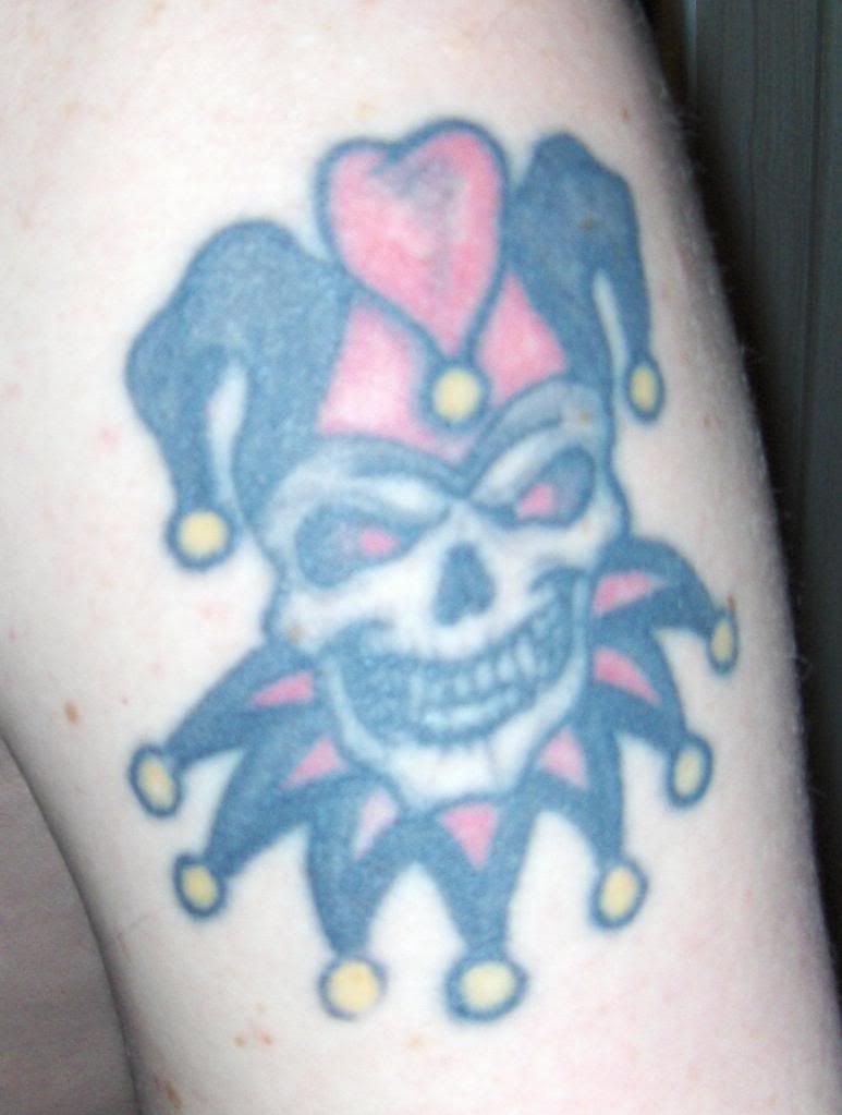 Graffix clown tattoo Image