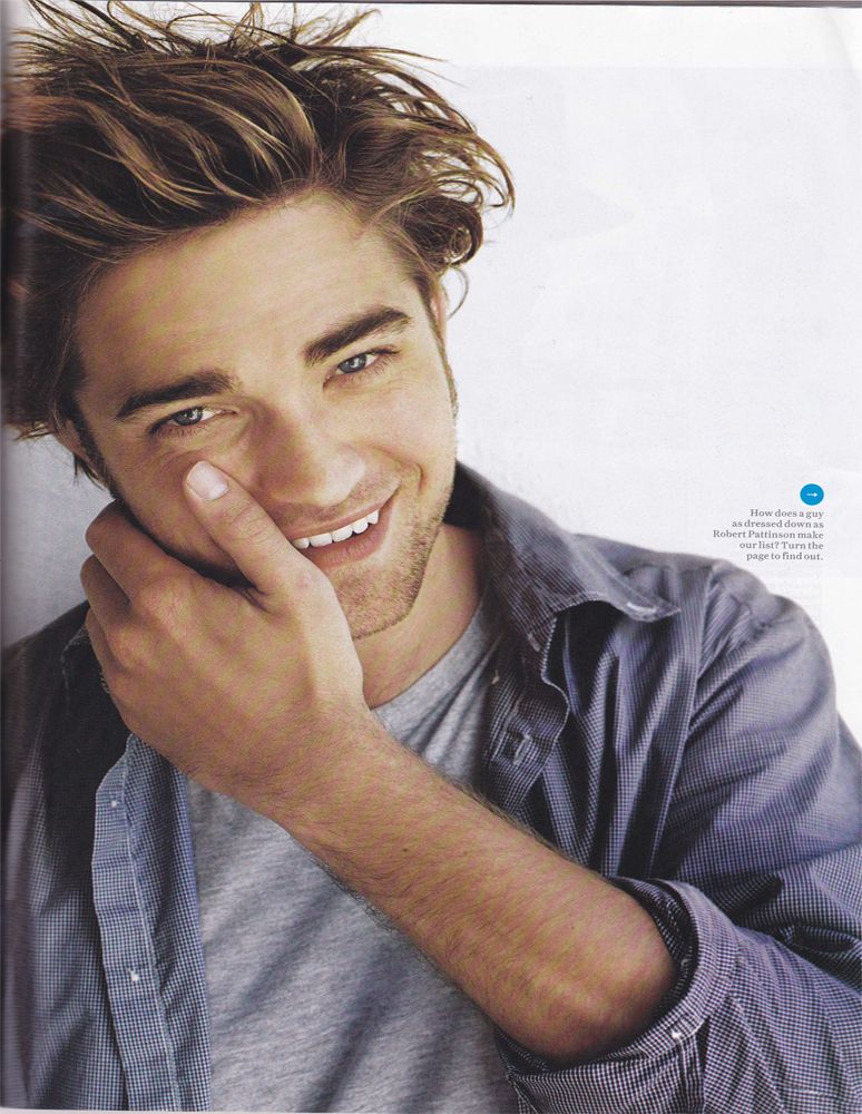 Robert Pattinson in GQ's Most Sylish Man Issue (Scans)