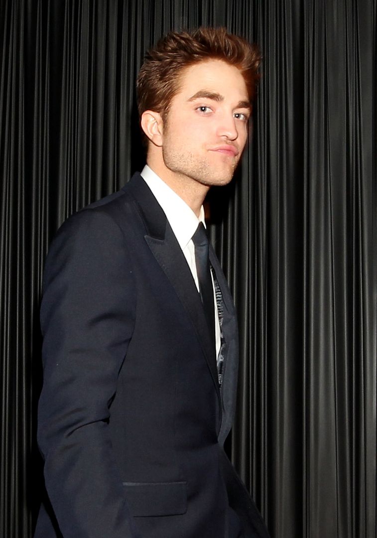 Robert Pattinson from the Golden Globes in Italian Vanity Fair
