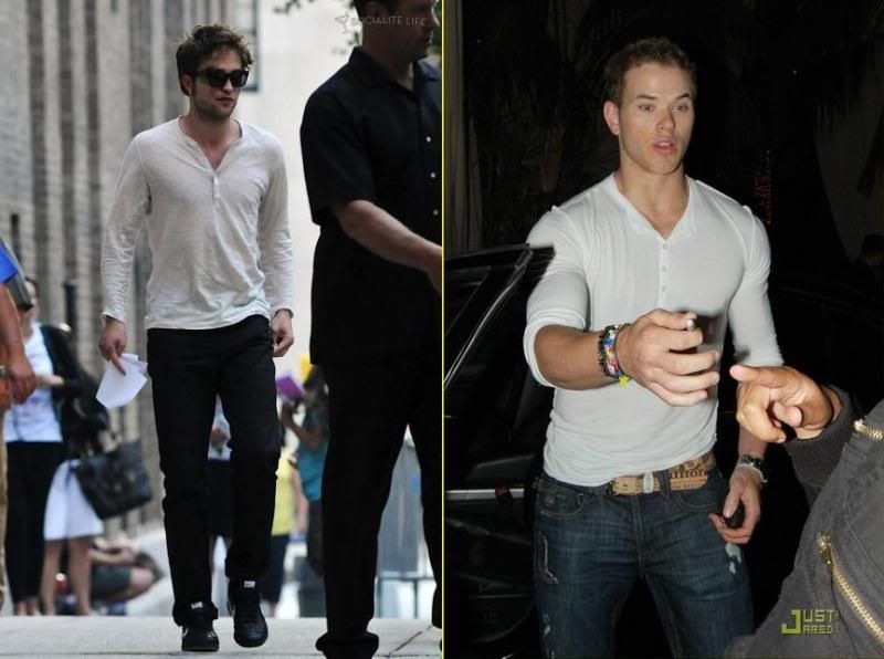 Is Robert Pattinson Dating Kellan Lutz? Just thought this was funny. :)