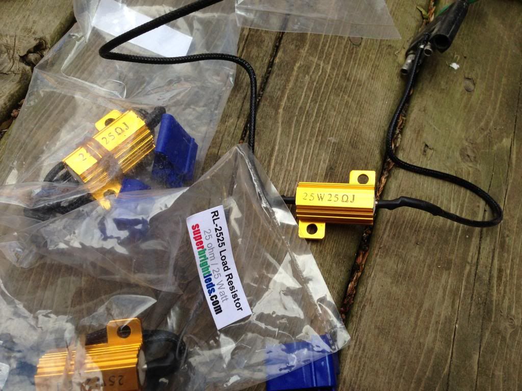 Trailer LED lights fixed (with resistor pack) 2013 / 2014 / 2015