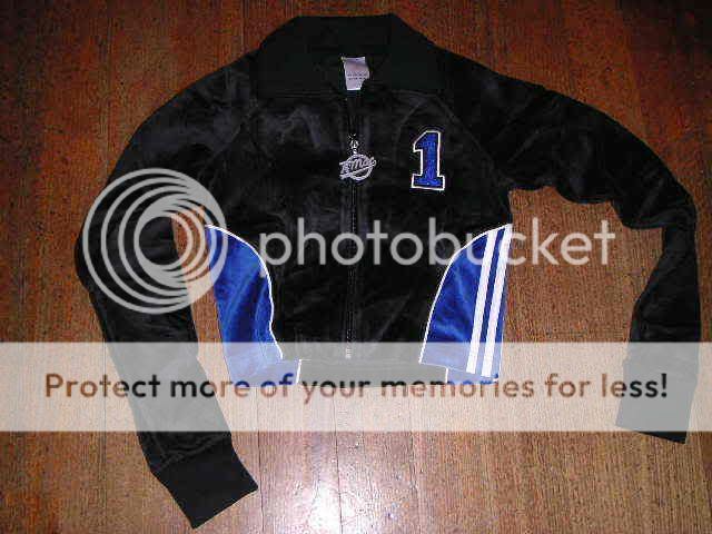 Brand New Adidas Girls Blk Tracy McGrady T Mac Jacket M