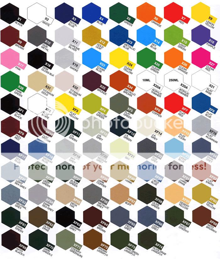 Peterbilt Paint Color Chart